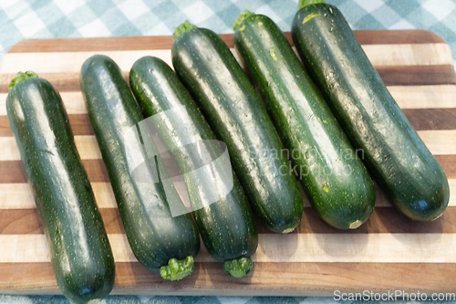 Image of Green Zucchini Summer Squash