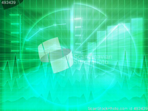 Image of Spreadsheet business charts