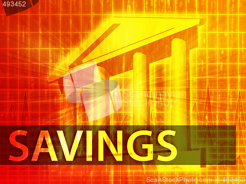 Image of Savings illustration