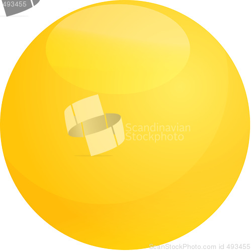 Image of Glossy sphere illustration