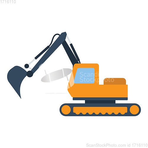 Image of Icon of construction excavator