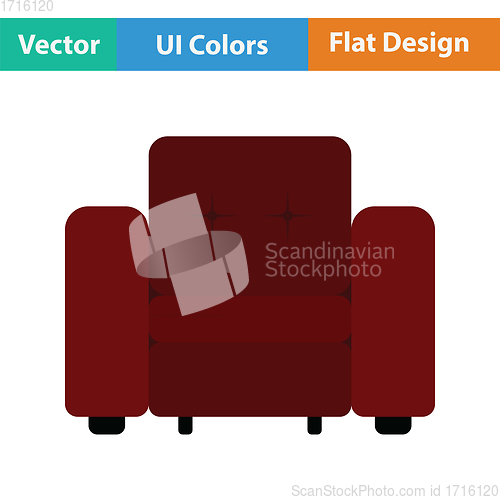 Image of Home armchair icon