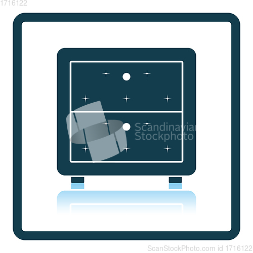 Image of Bedroom nightstand icon