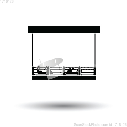 Image of Bumper cars icon