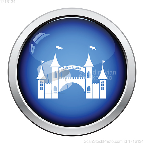 Image of Amusement park entrance icon