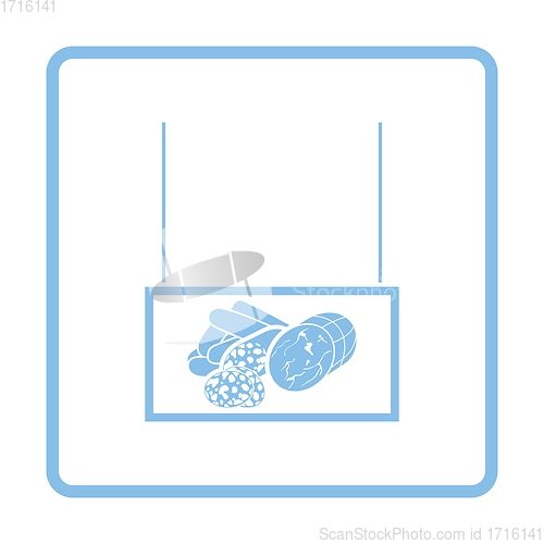 Image of Sausages market department icon