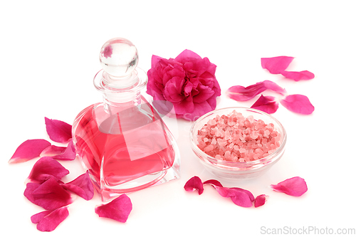 Image of Rosewater and Himalayan Exfoliation Salt Treatment