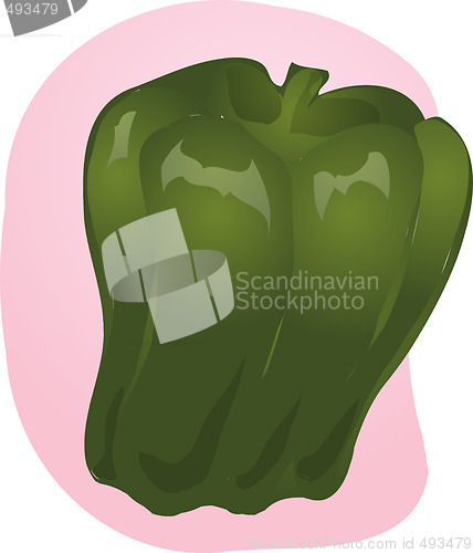 Image of Bell pepper illustration