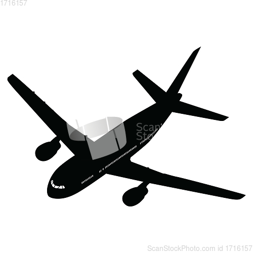 Image of Airplane silhouette