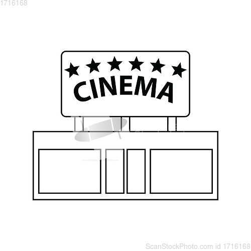 Image of Cinema entrance icon