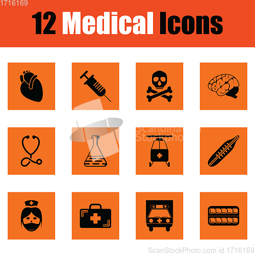Image of Medical icon set