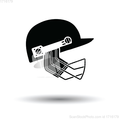 Image of Cricket helmet icon