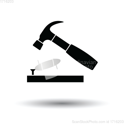 Image of Icon of hammer beat to nail