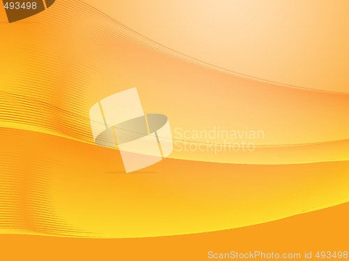 Image of Wavy glowing colors