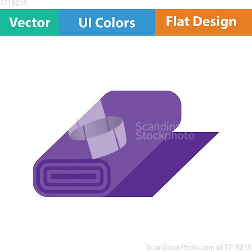 Image of Tailor cloth roll icon