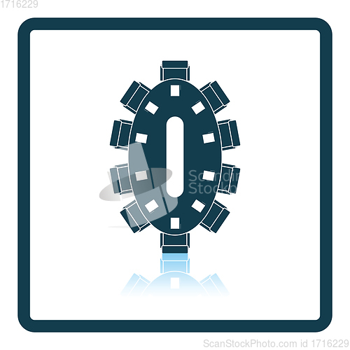 Image of Negotiating table icon