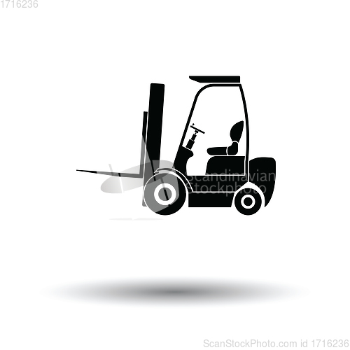 Image of Warehouse forklift icon