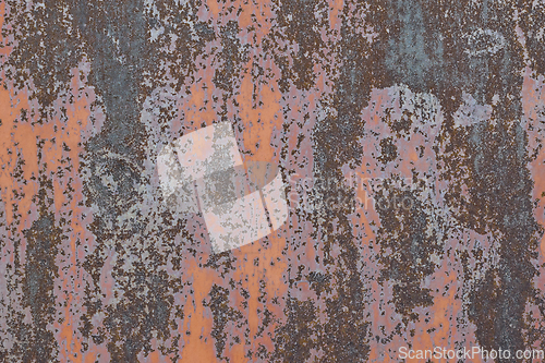 Image of Rusting metal surface