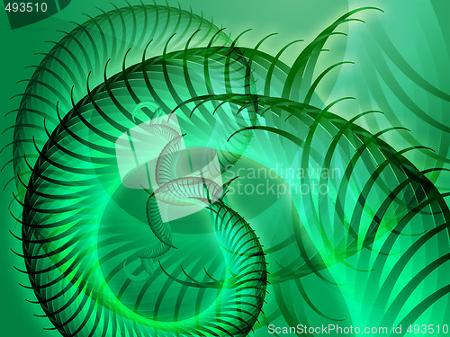 Image of Swirly spiral grunge
