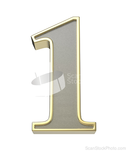 Image of Golden number 1