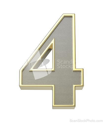 Image of Golden number 4