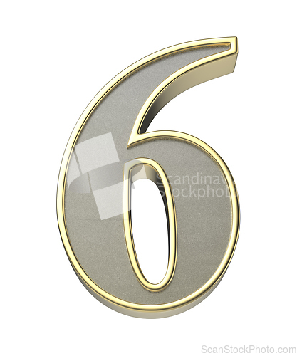 Image of Golden number 6