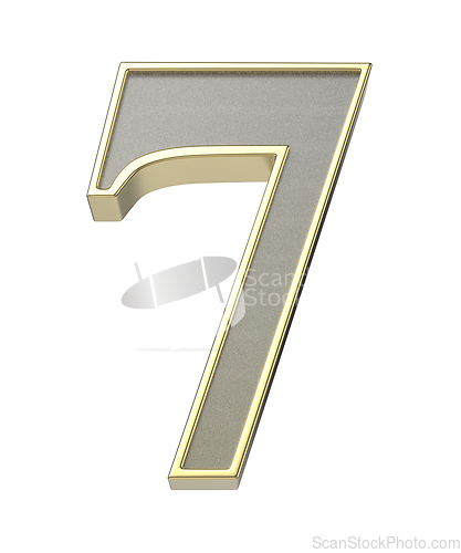 Image of Golden number 7