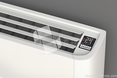 Image of Close up of floor mounted air conditioner
