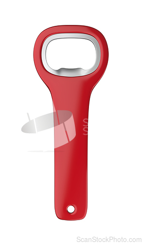Image of Red bottle opener
