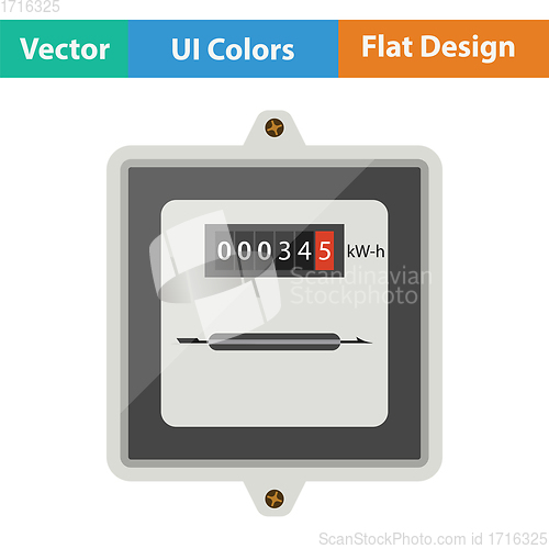 Image of Electric meter icon