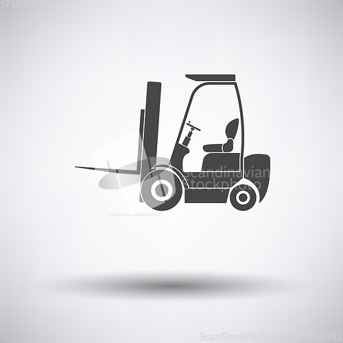 Image of Warehouse forklift icon