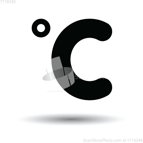 Image of Celsius degree icon