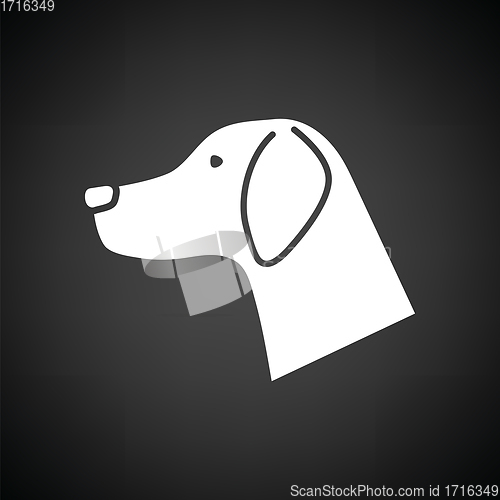 Image of Dog head icon