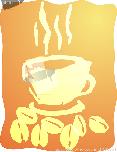 Image of Cup of coffee illustration