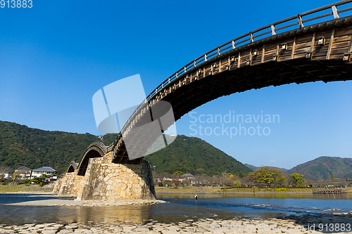 Image of Traditional old Kintai Bridge