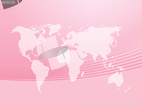 Image of Map of the world illustration