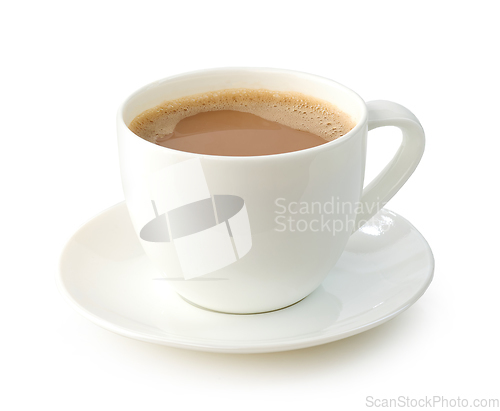 Image of cup of coffee with milk