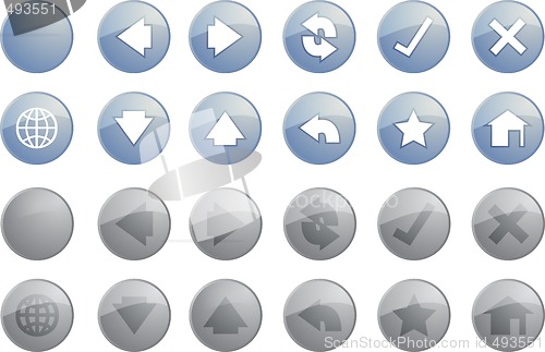 Image of Navigation icons