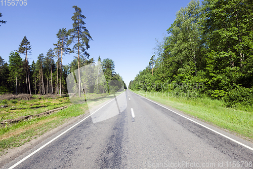 Image of deforestation and logging