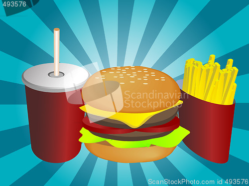 Image of Fastfood combo