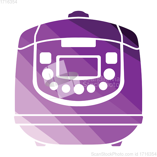 Image of Kitchen multicooker machine icon