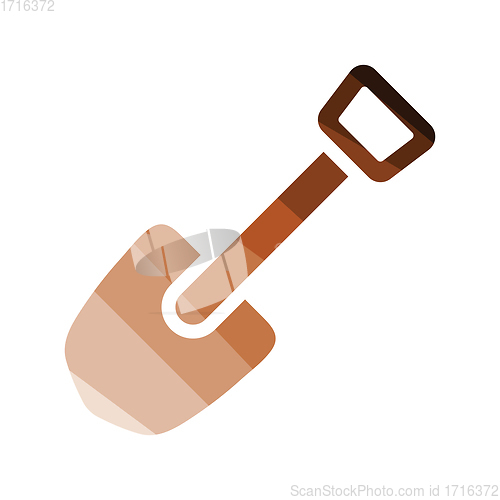 Image of Camping shovel icon