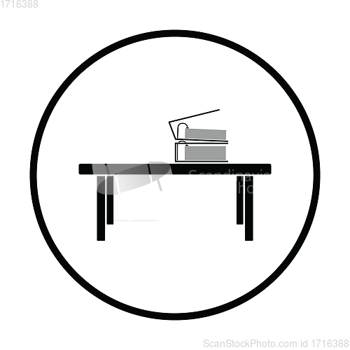 Image of Office low table icon