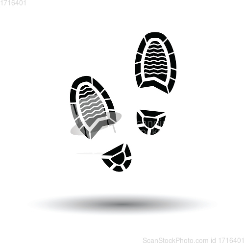 Image of Man footprint icon