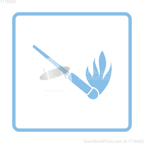 Image of Burning matchstik icon