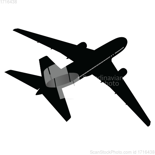 Image of Airplane silhouette