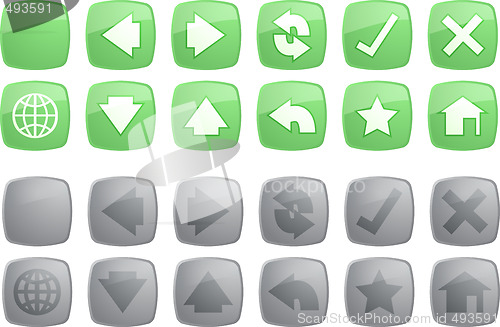 Image of Navigation icons