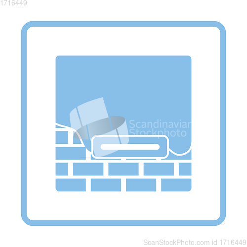 Image of Icon of plastered brick wall 