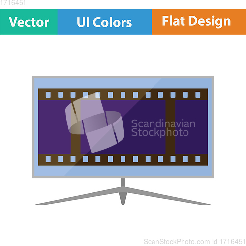 Image of Cinema TV screen icon