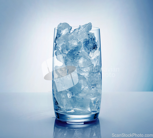 Image of glass of ice